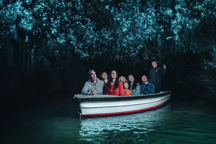 Waitomo Caves Actual Sizing