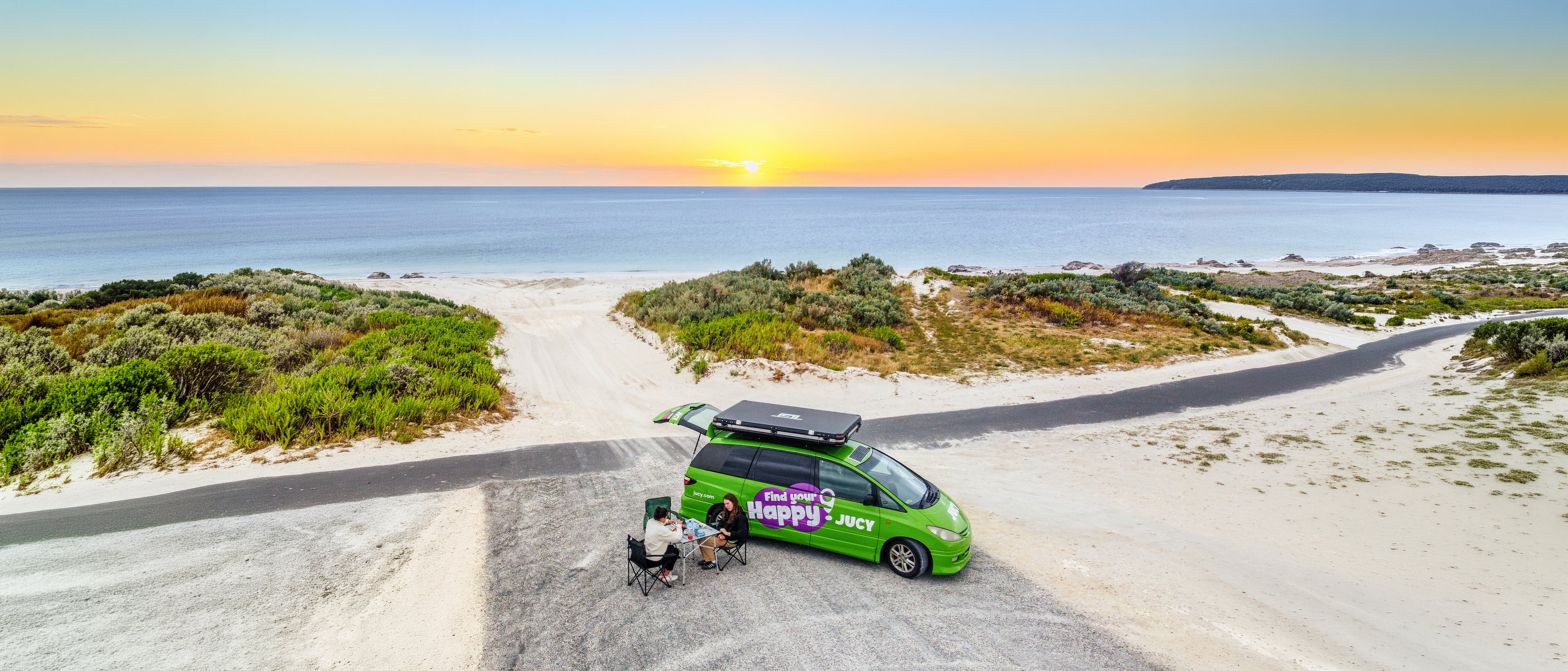 Crib Plus Campervan Winter Beach Shoot
