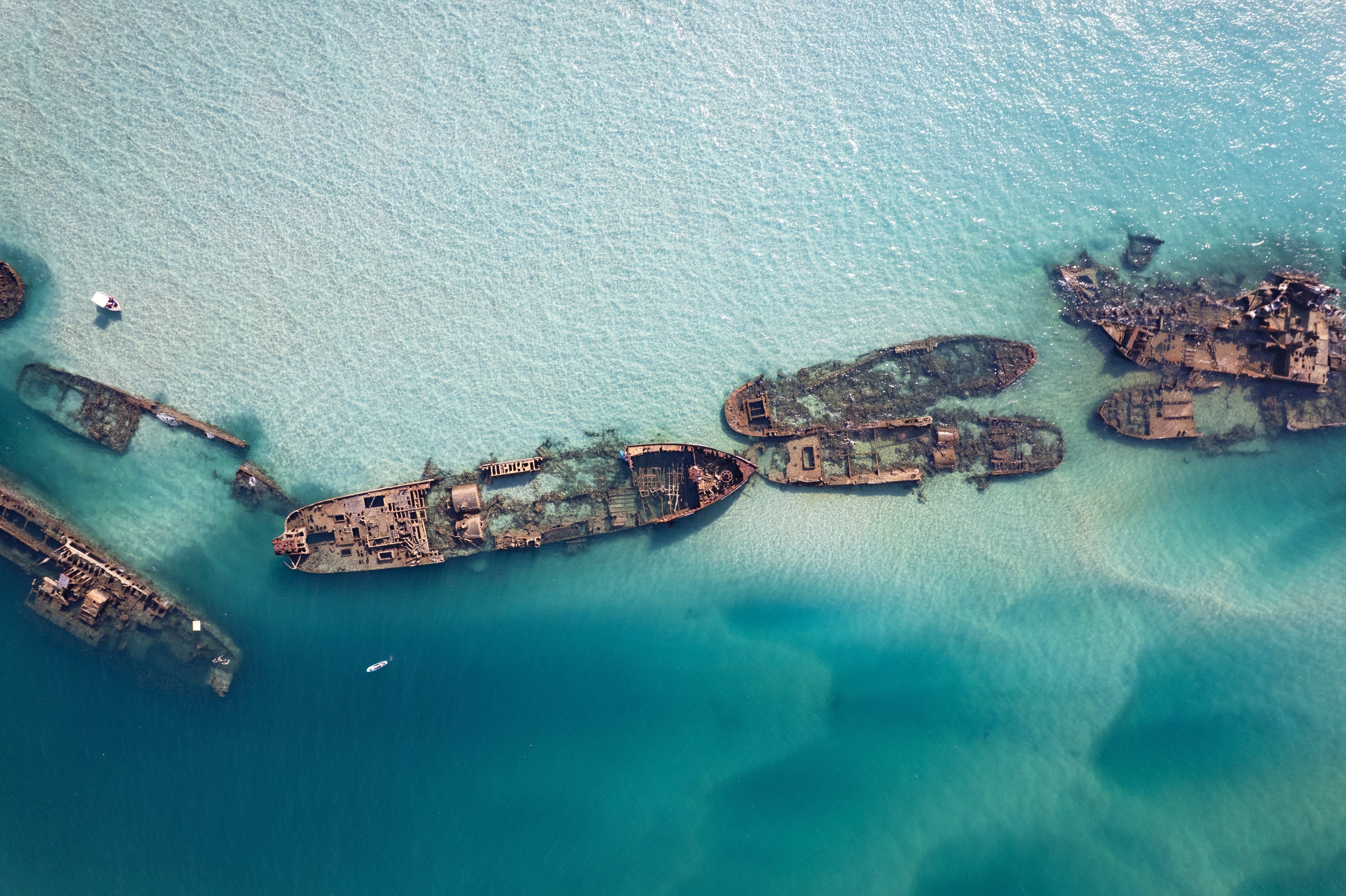 Snorkelling at Moreton Island Shipwreck