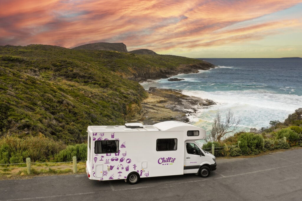 Big Kahuna Motorhome On Scenic Drive