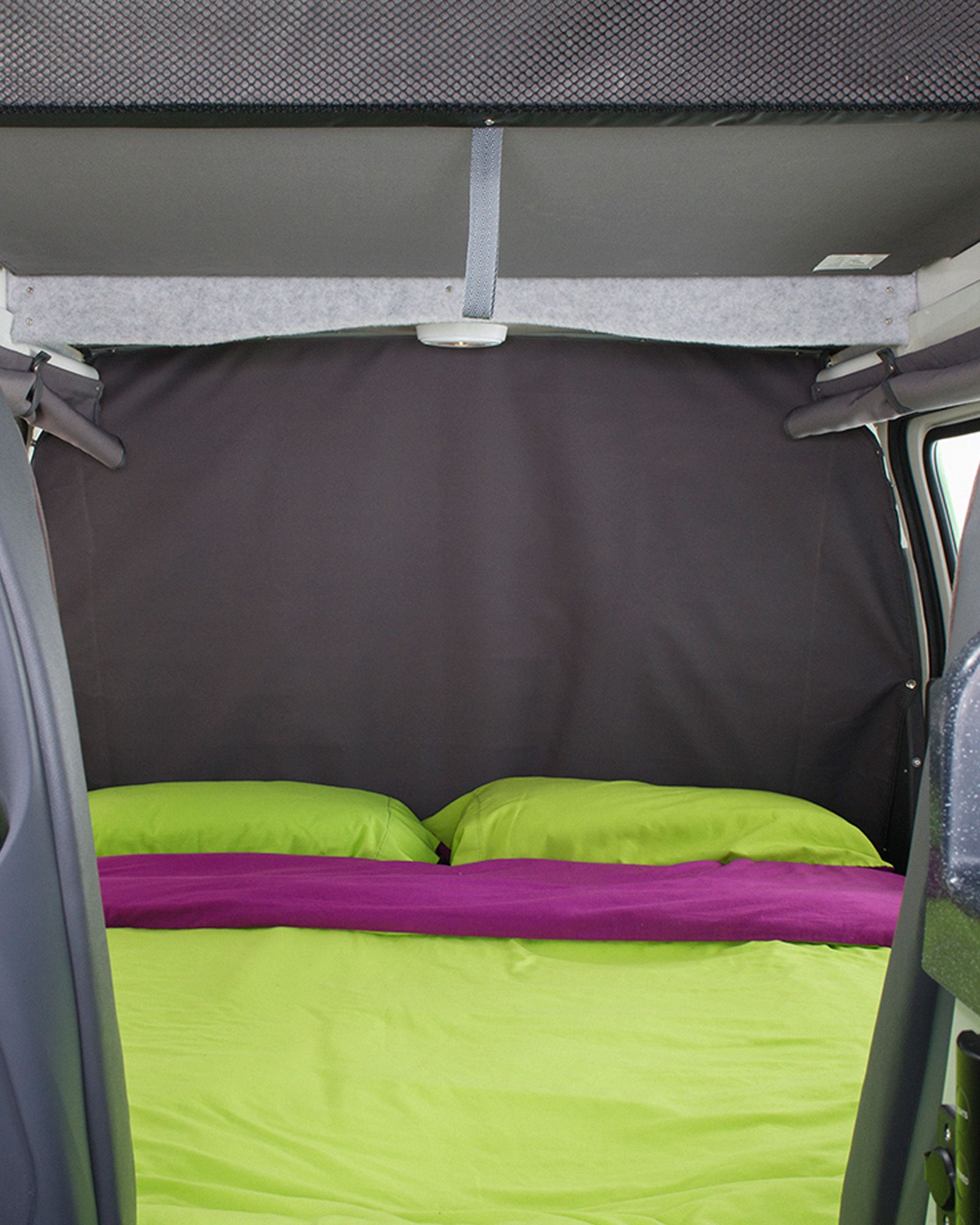 Curtains - Enjoy complete privacy and a restful sleep with blockout curtains that keep the light out.