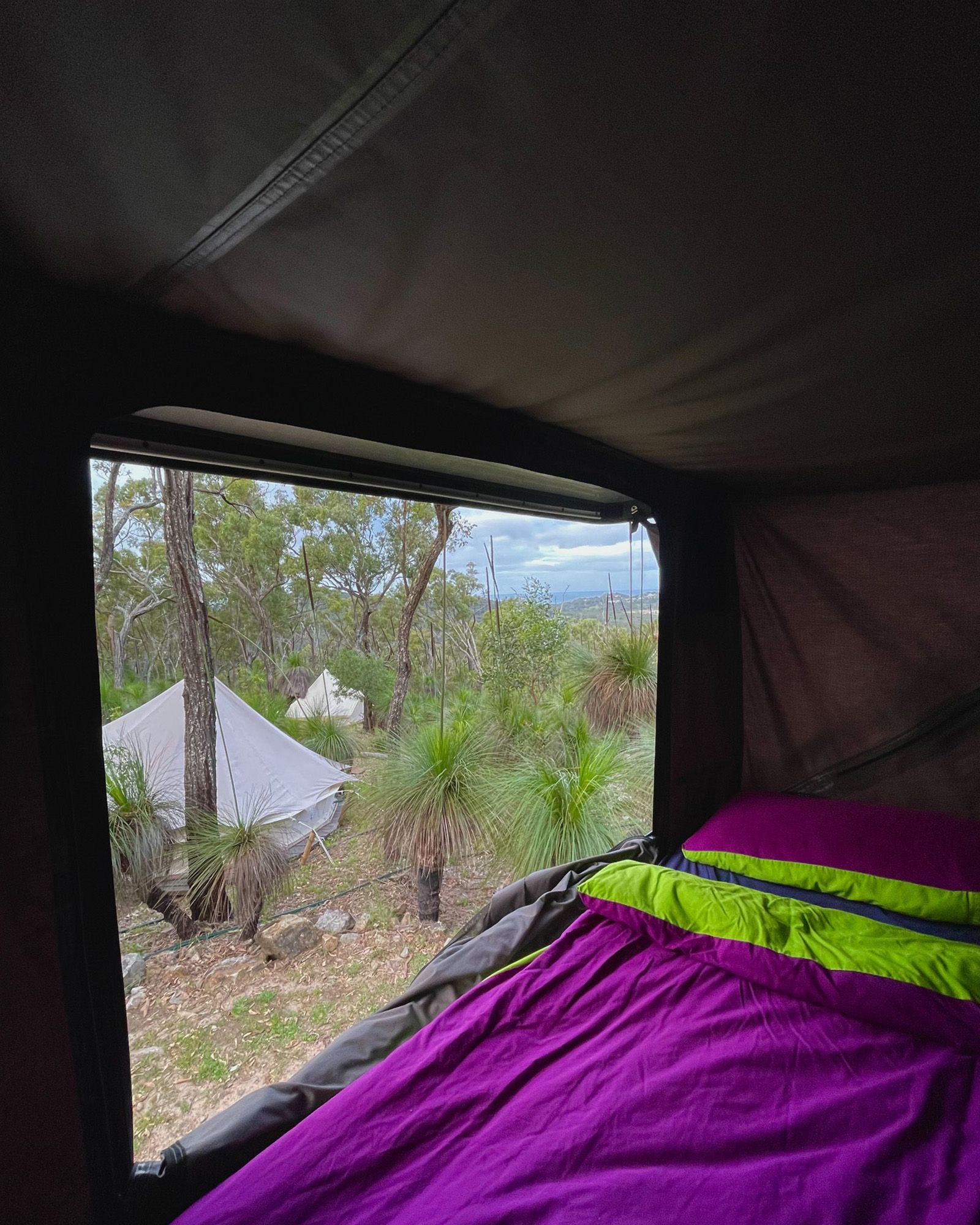 Rooftop tent - Penthouse in the sky sleeps two. Rooftop tent - Penthouse in the sky sleeps two.