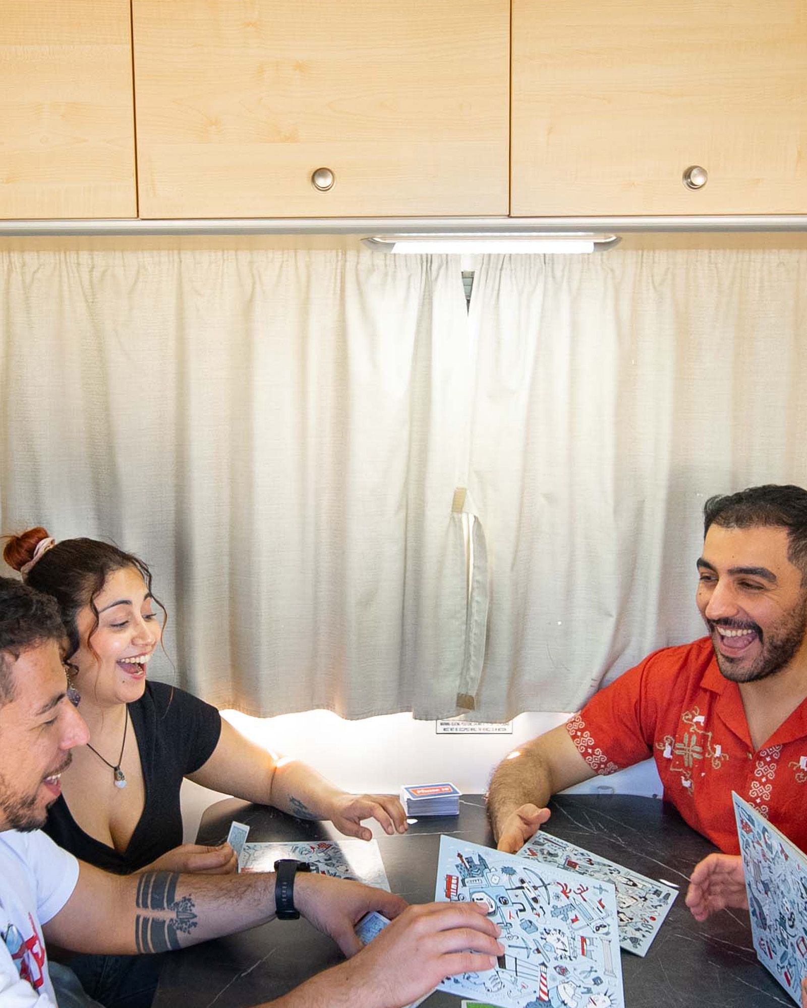 Curtains - Enjoy complete privacy and a restful sleep with blockout curtains that keep the light out and insect screens. 