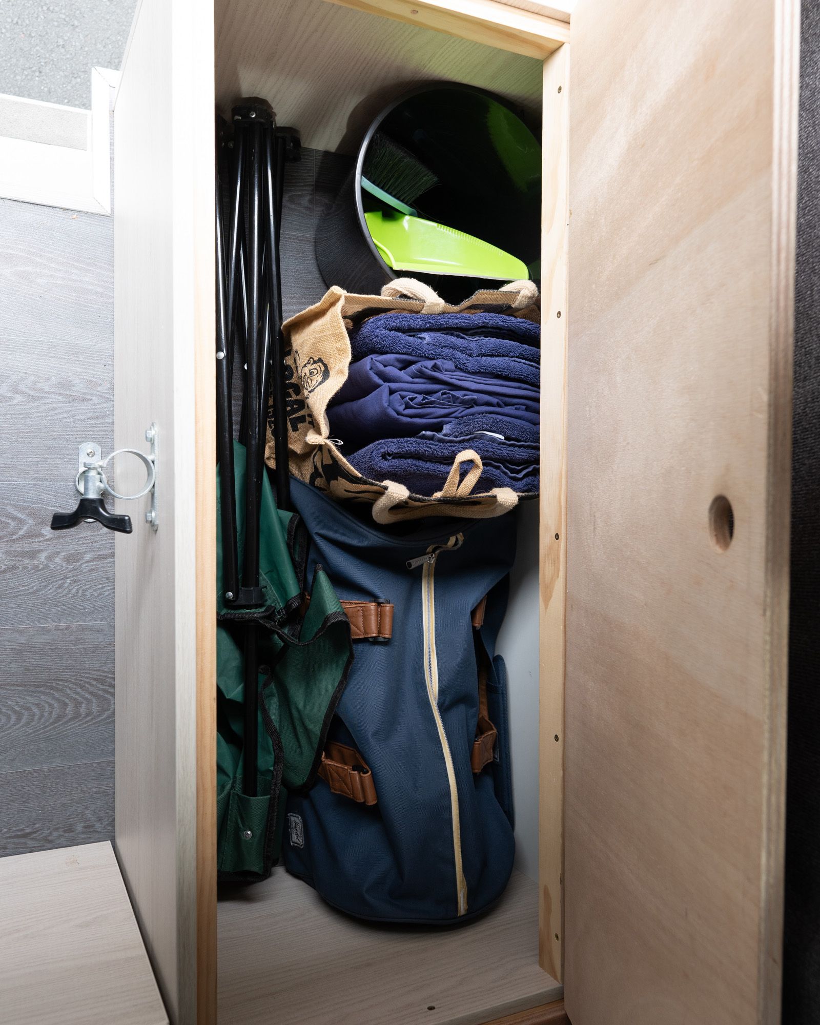 Storage  - Storage compartments throughout camper.