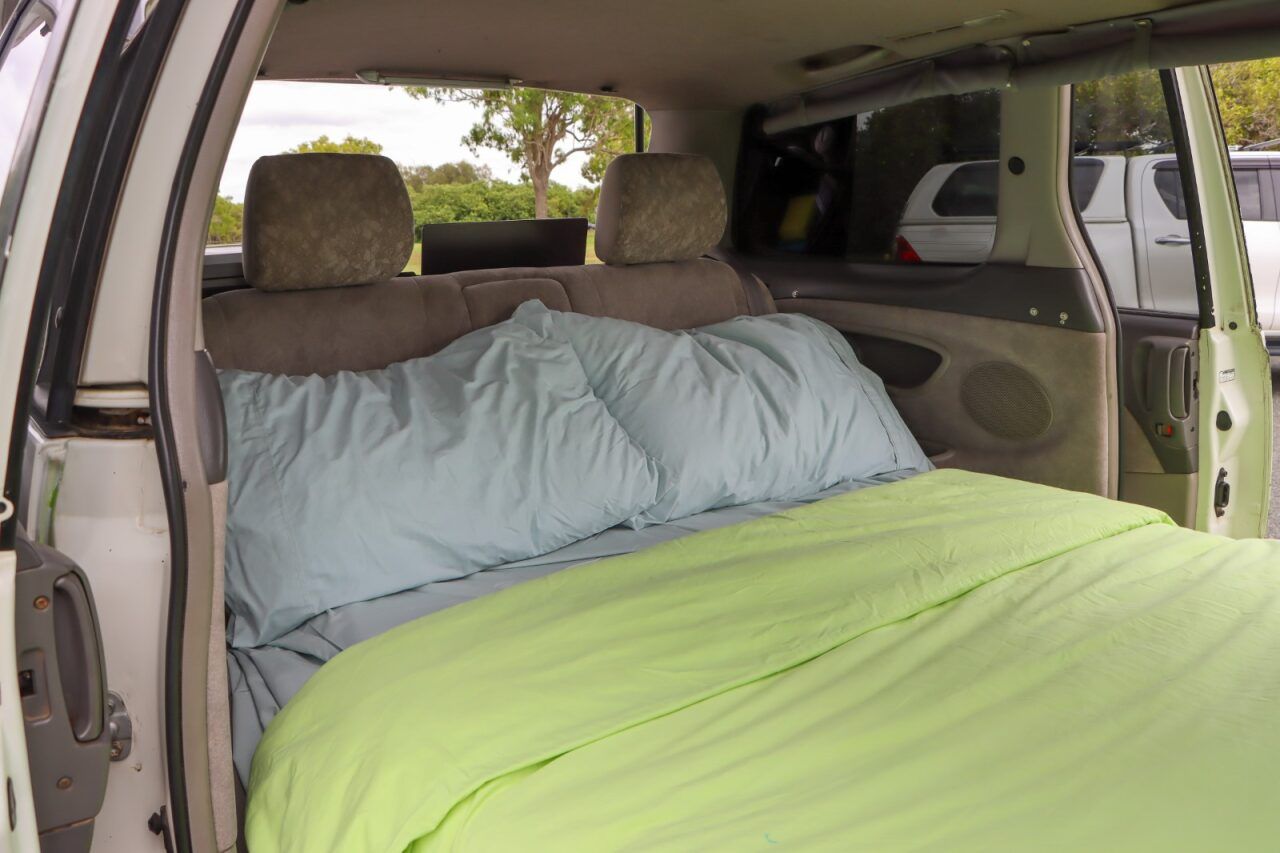 Cloudbreak Campervan Bed setup
